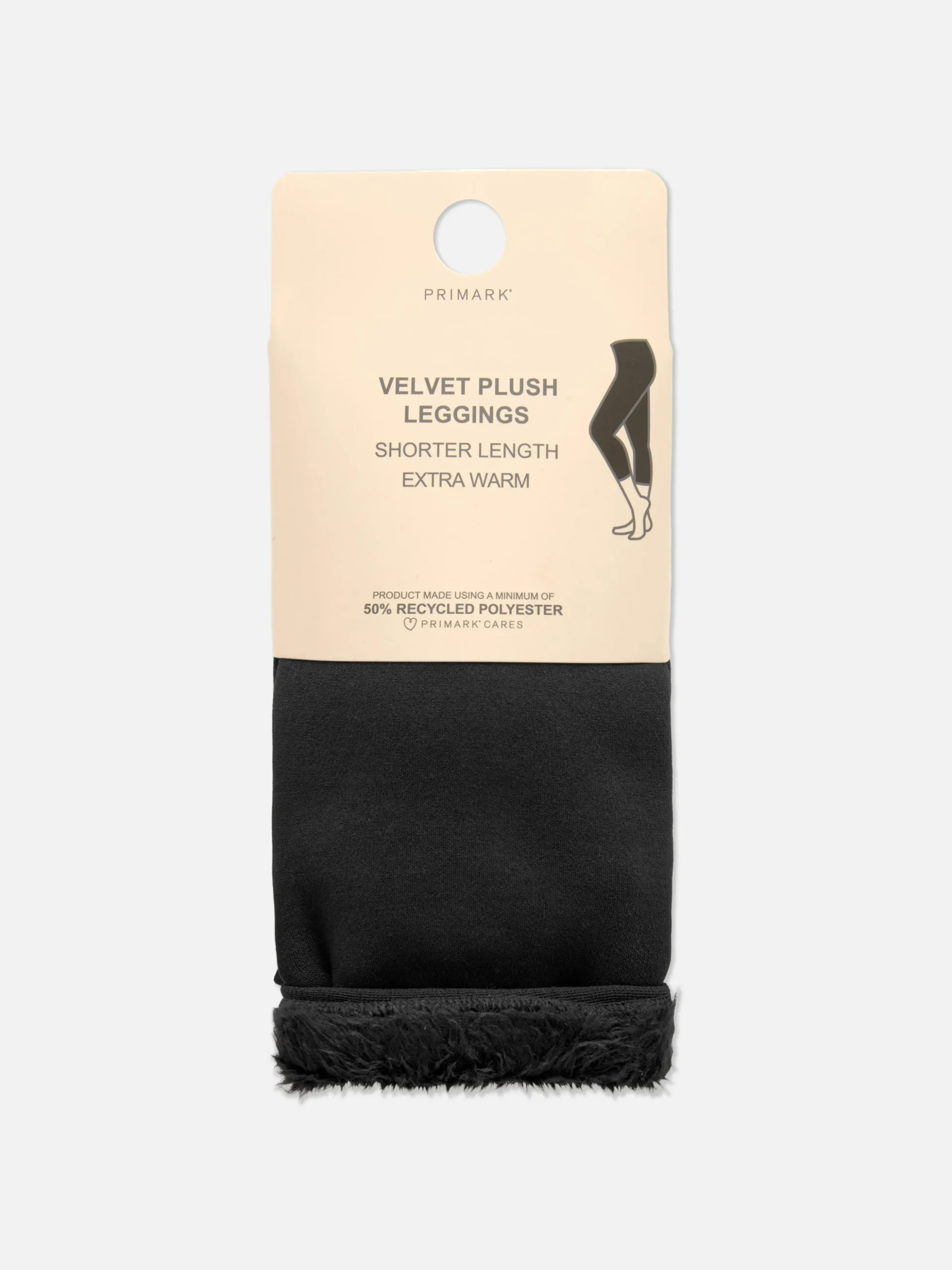 Leggings De Terciopelo Cortos Con Forro De Felpa