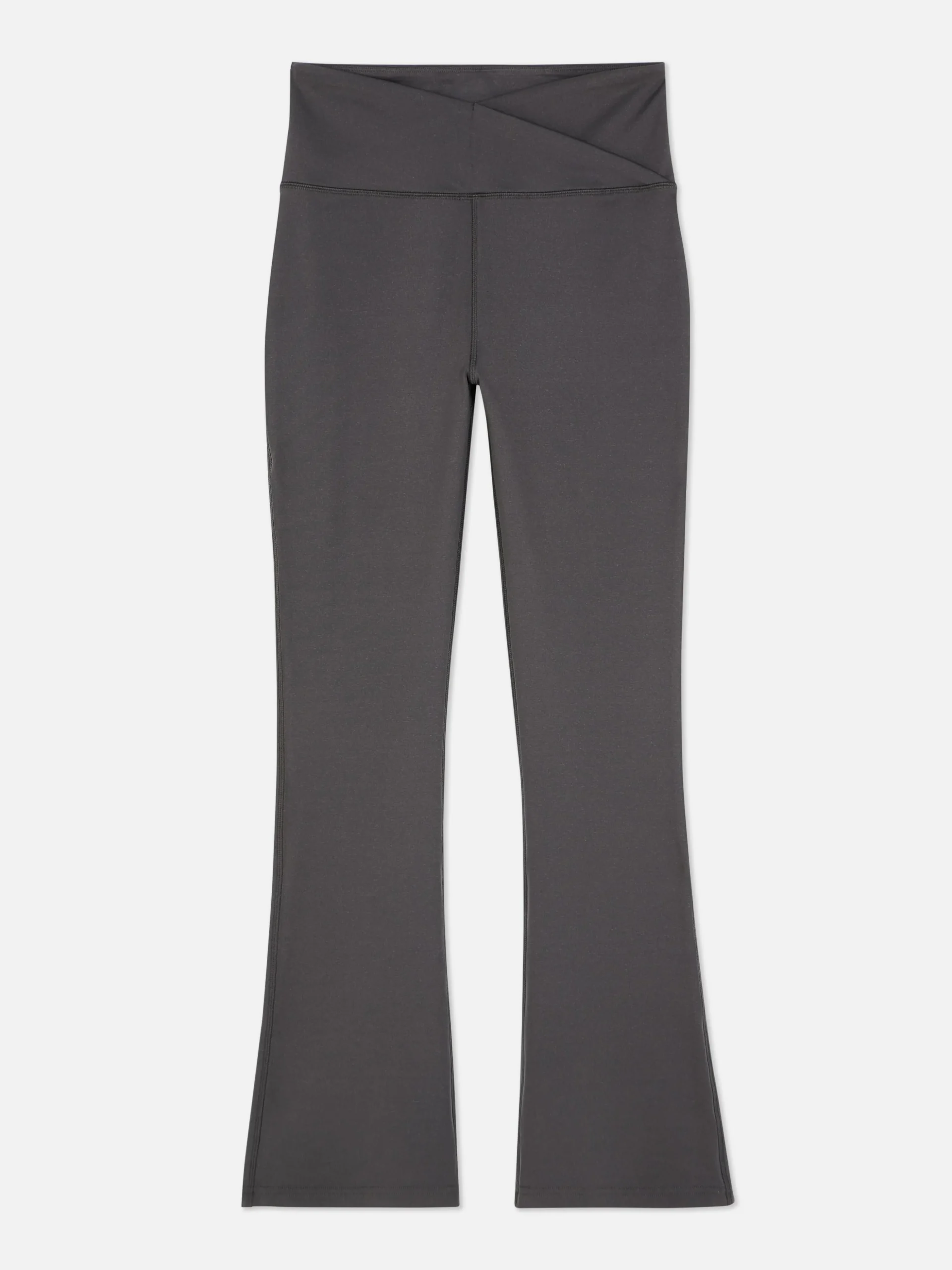 Leggings De Yoga Acampanados Con Cintura En «V»