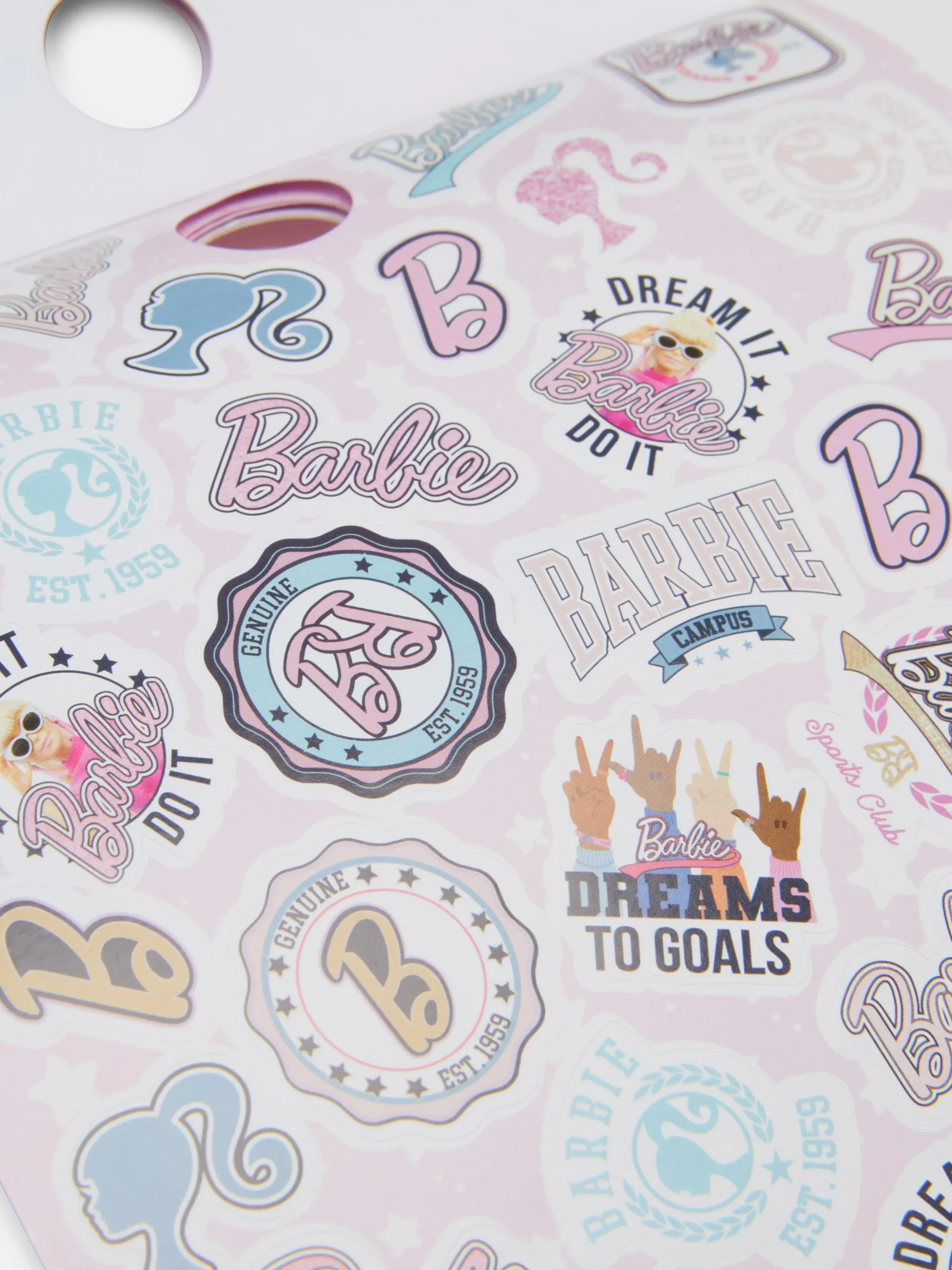 Libro De Pegatinas De Barbie