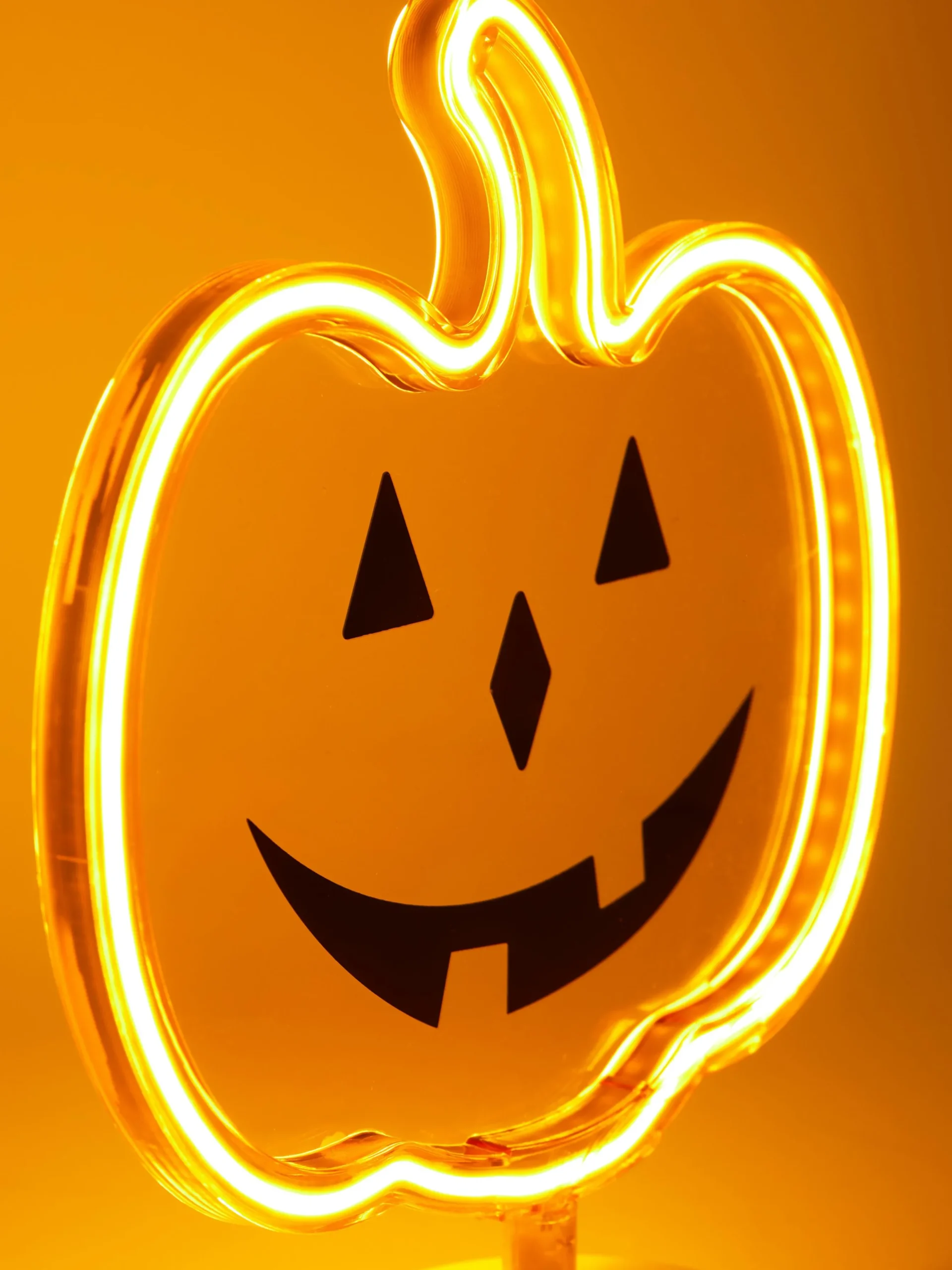 Luz LED De Neón De Calabaza De Halloween
