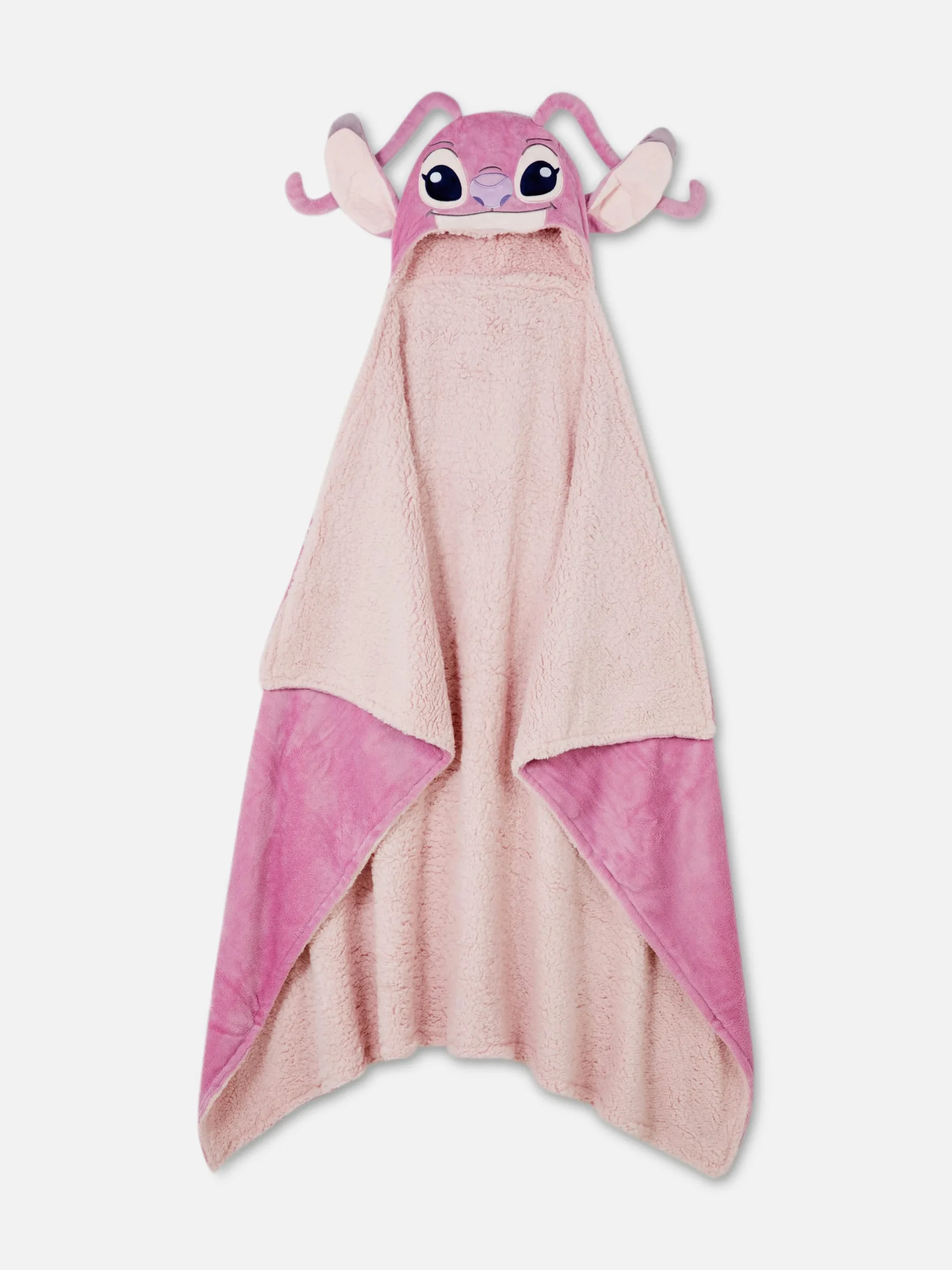 Manta Con Capucha De Ángel, Lilo Y Stitch, Disney