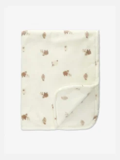 Manta Con Estampado De Ovejas Para Bebé