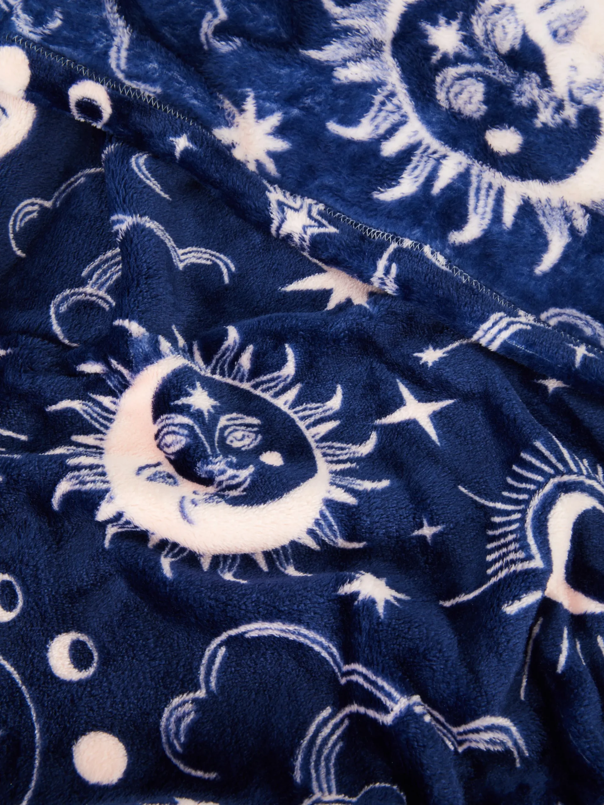 Manta Pequeña Ultrasuave Con Motivos Celestiales