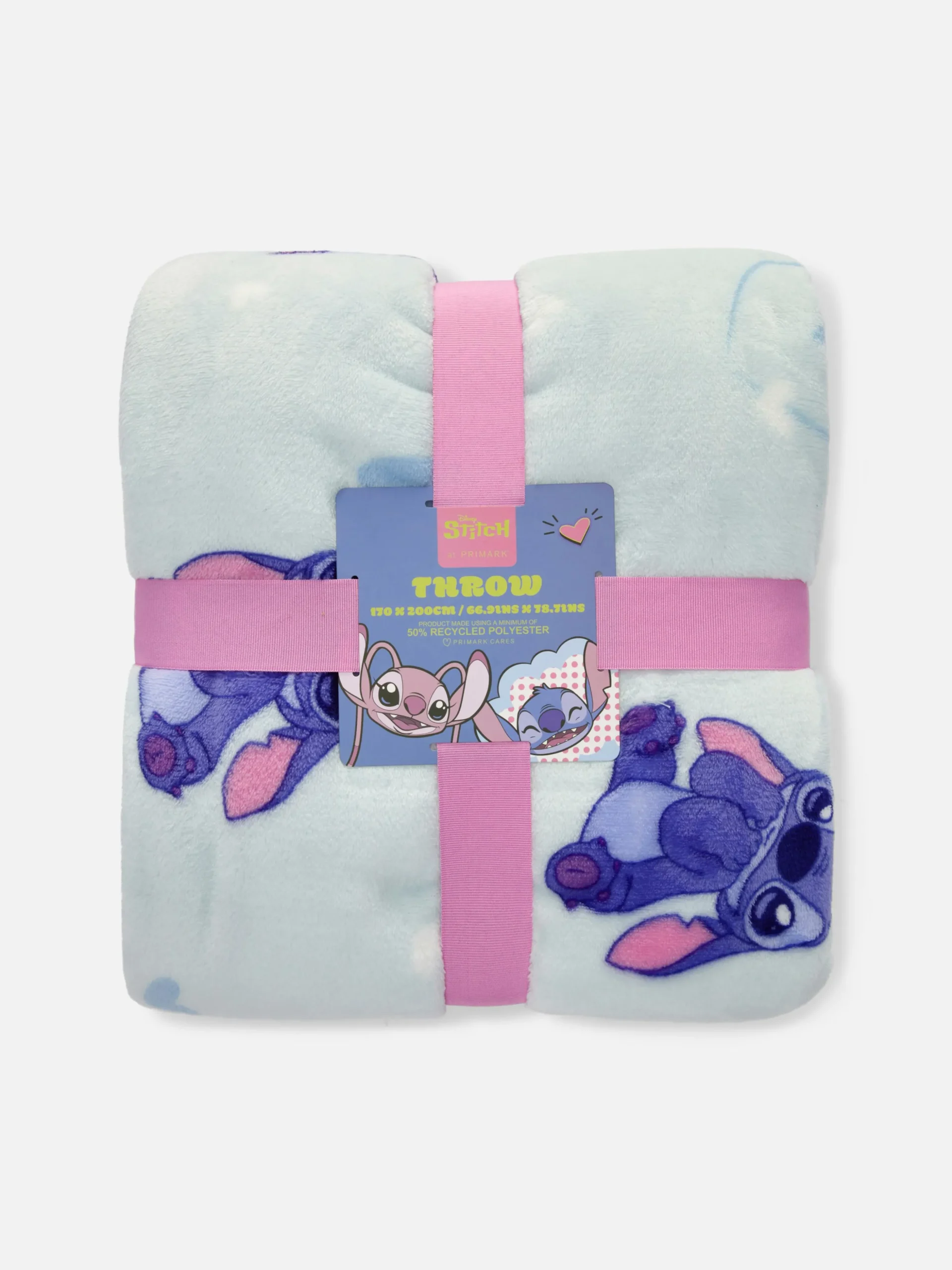 Manta Suave Al Tacto De Stitch De Disney