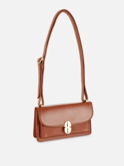 Minibolso Cruzado Con Cierre Metálico