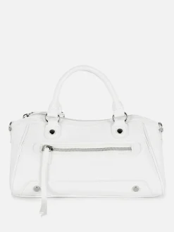 Minibolso Tote De Piel Sintética