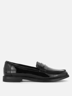 Mocasines De Piel Sintética