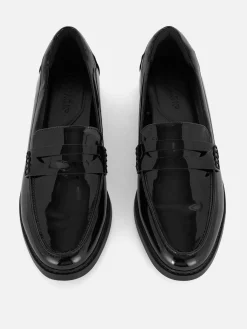 Mocasines De Piel Sintética