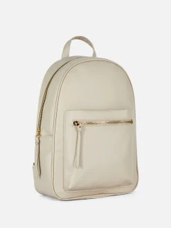 Mochila De Piel Sintética