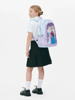 Mochila Escolar Con Purpurina De Frozen De Disney