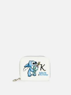 Monedero Con Inicial De Lilo Y Stitch De Disney