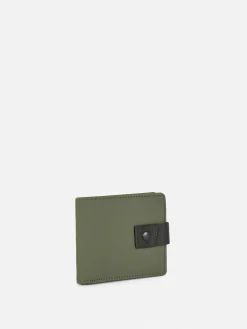 Monedero Plegable Con Acabado Engomado