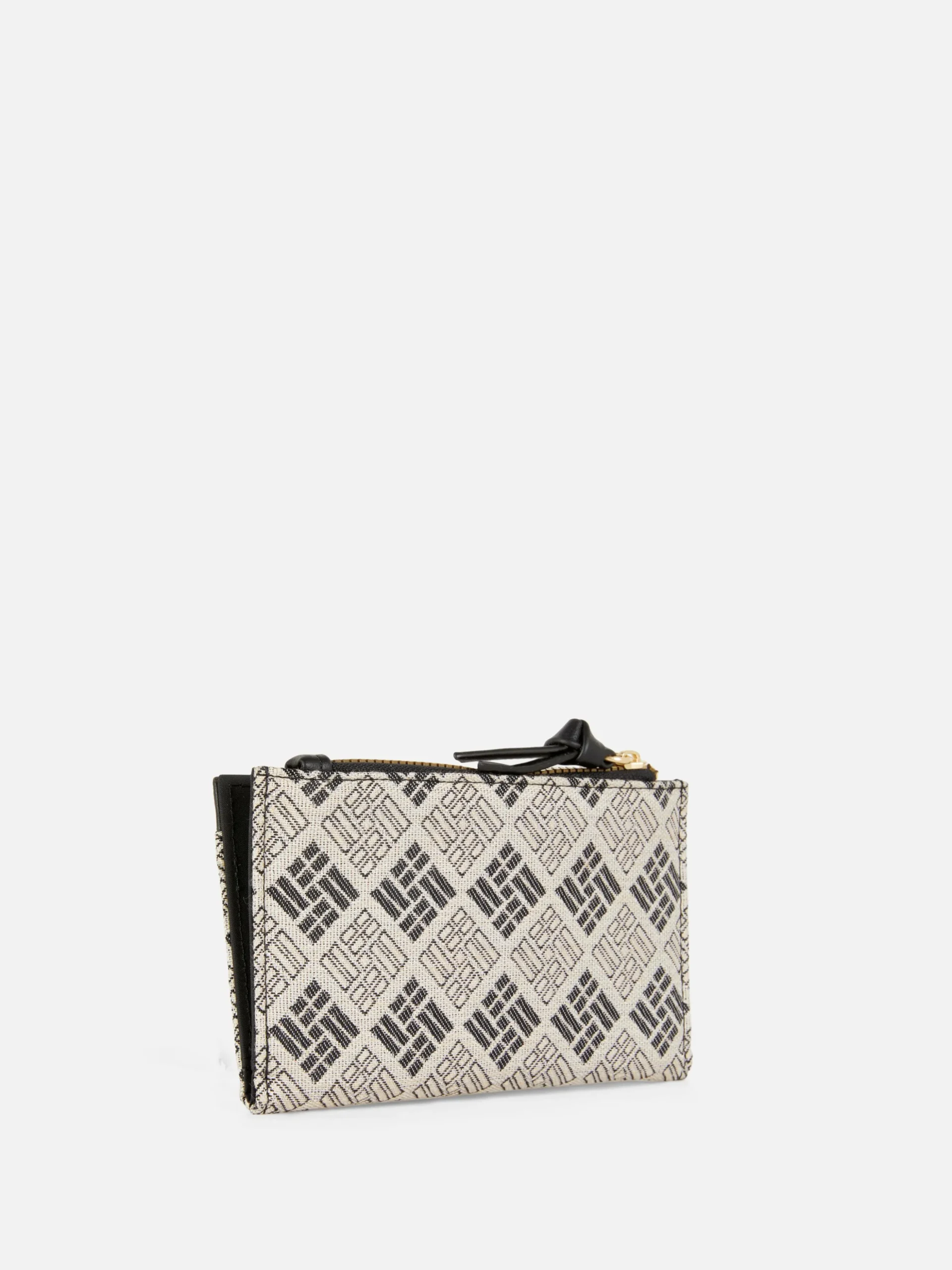Monedero Plegable Con Monogramas