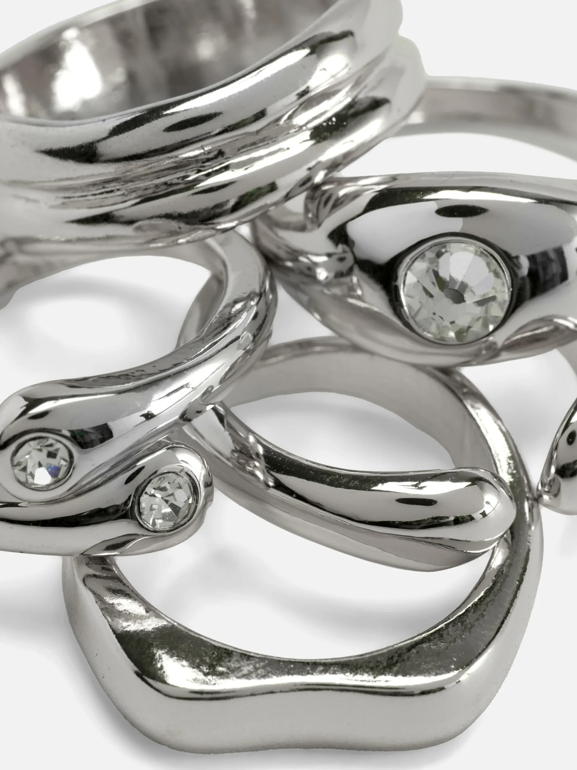 Pack De 5 Anillos Gruesos Surtidos
