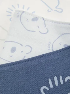 Pack De 3 Baberos Tipo Bandana Con Animales