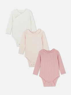 Pack De 3 Bodis De Diseños Surtidos