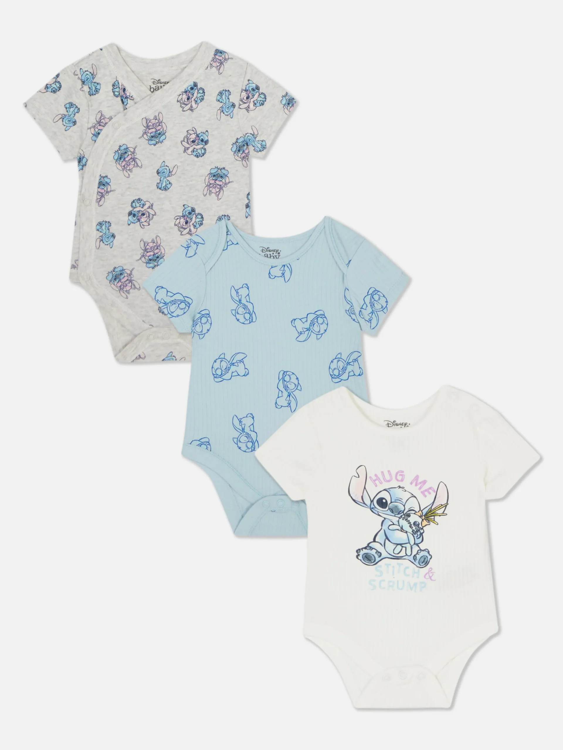 Pack De 3 Bodis De Disney