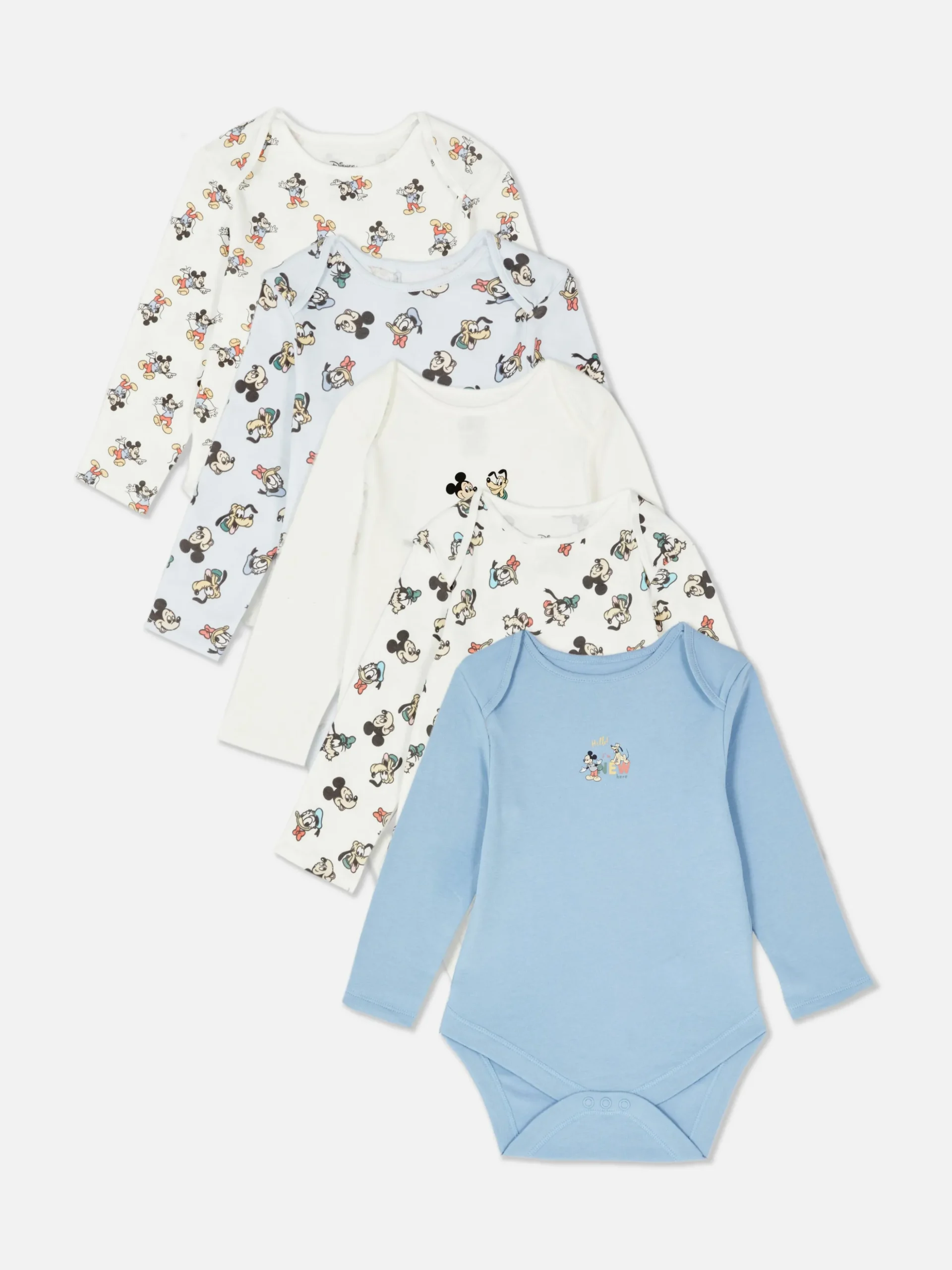 Pack De 5 Bodis De Mickey Mouse & Friends De Disney
