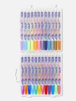 Pack De 24 Bolígrafos De Gel De Stitch De Disney