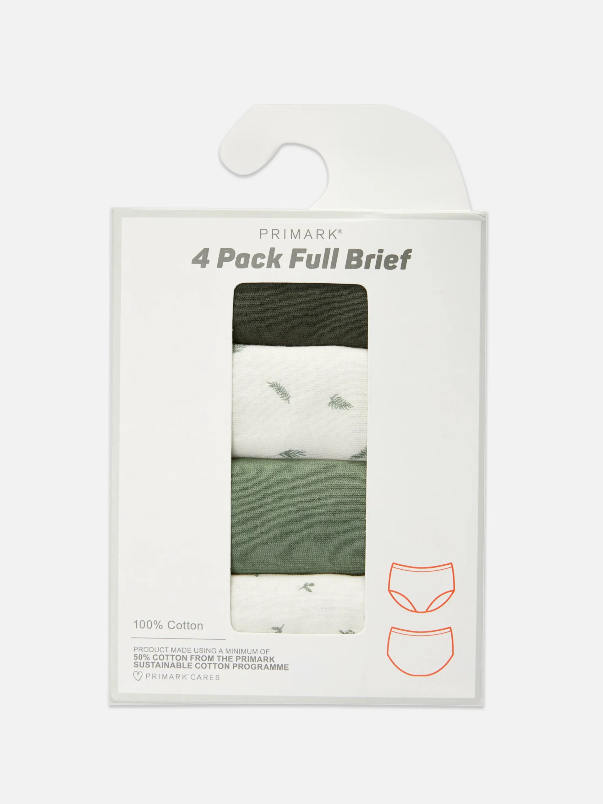 Pack De 4 Braguitas Altas