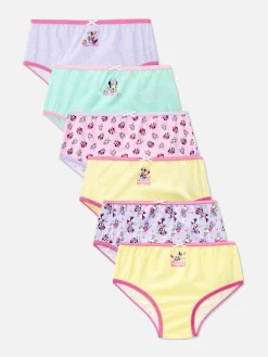 Pack De 6 Braguitas De Minnie Mouse De Disney