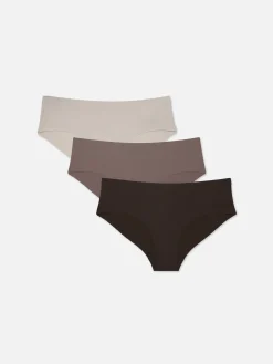 Pack De 3 Braguitas Invisibles De Talle Bajo