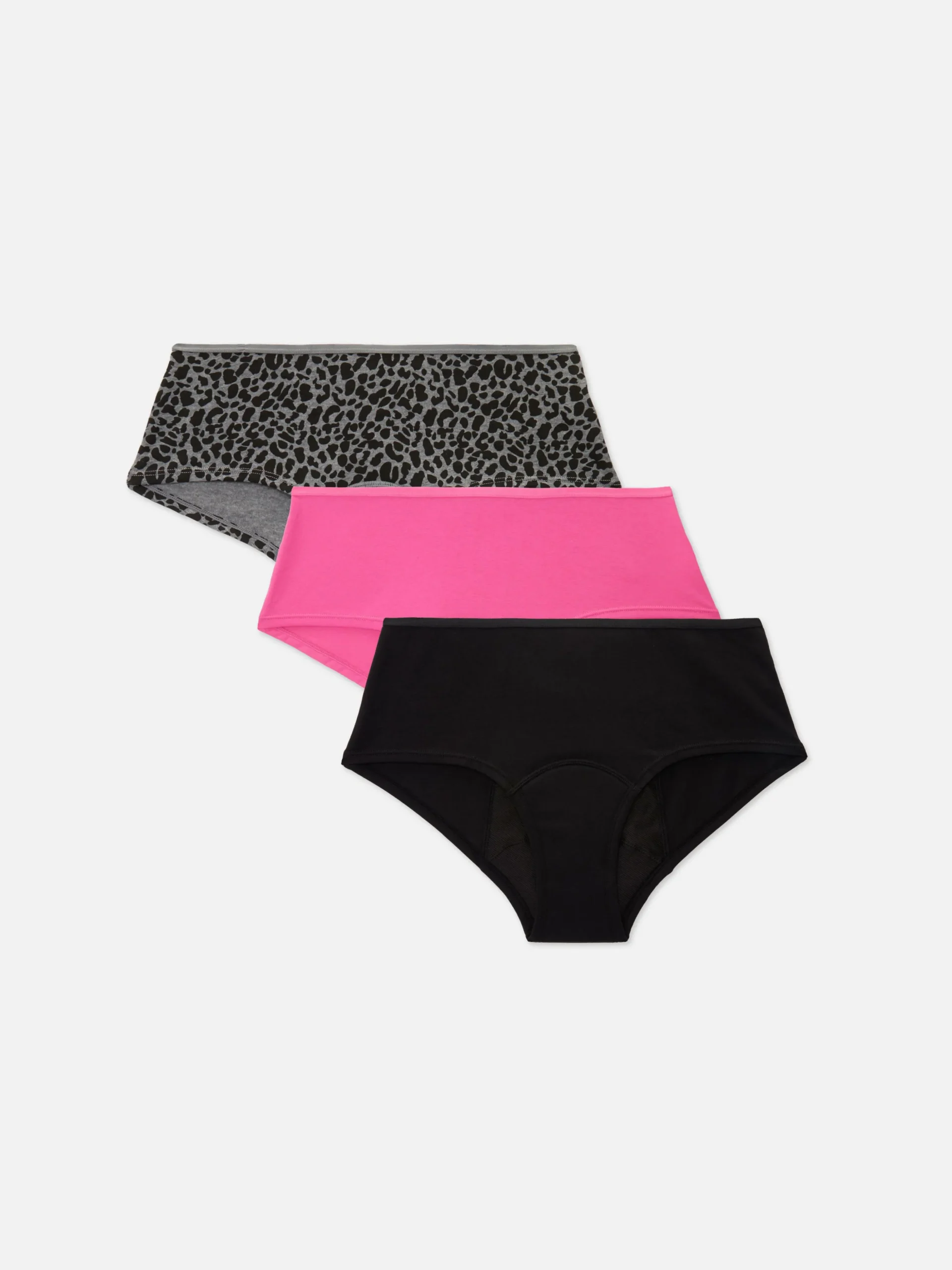 Pack De 3 Braguitas Menstruales De Talle Bajo