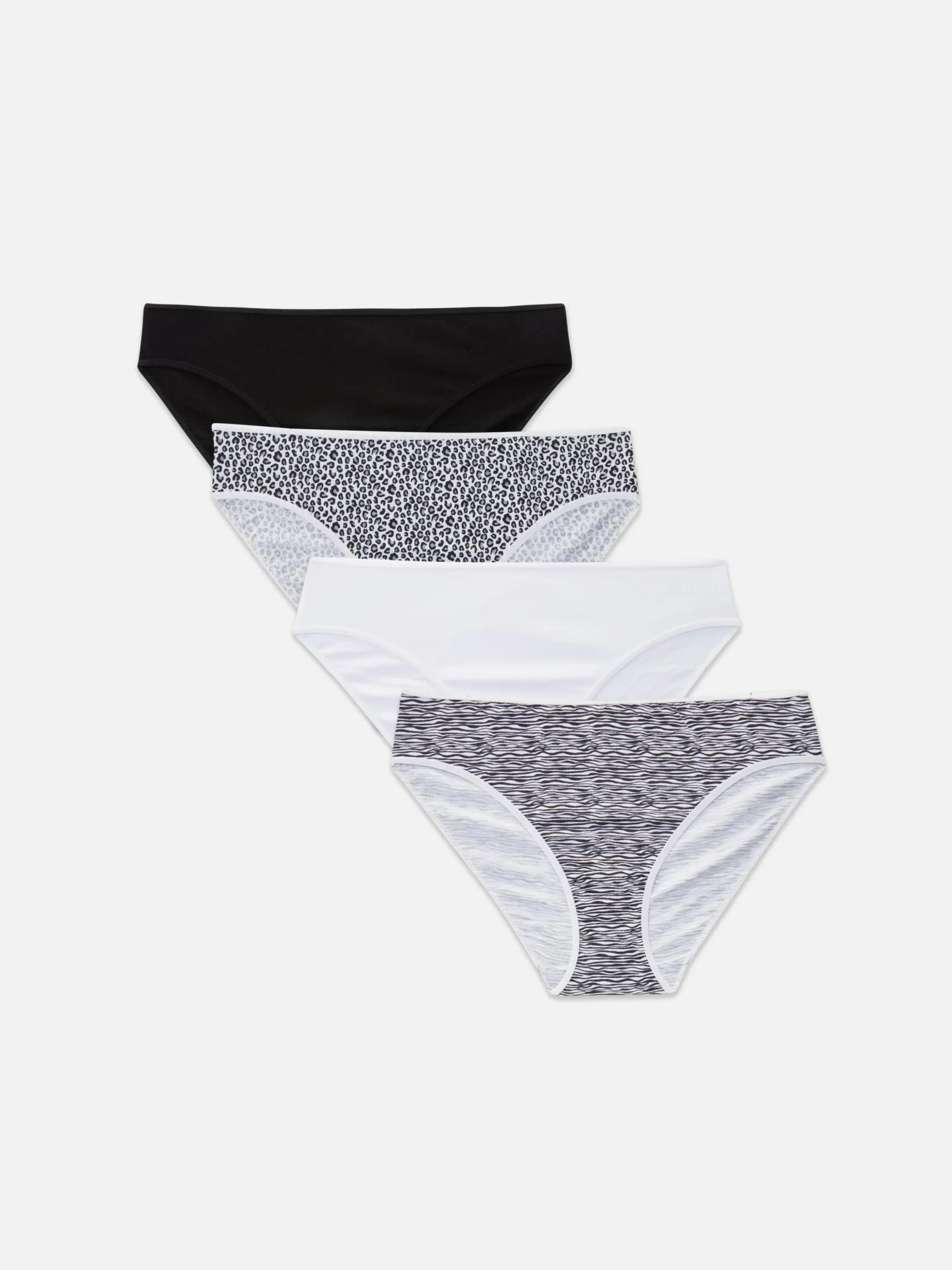 Pack De 4 Braguitas Mini Para Uso Diario