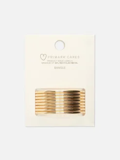 Pack De 8 Brazaletes De Metal