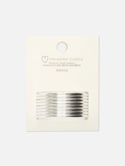 Pack De 8 Brazaletes De Metal