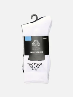 Pack De 3 Calcetines Altos Con Logo Kappa X Primark