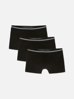 Pack De 3 Calzoncillos Básicos A La Cadera