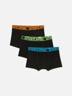 Pack De 3 Calzoncillos Con Cinturilla Brillante