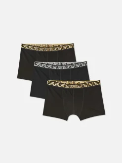 Pack De 3 Calzoncillos Con Grecas Griegas