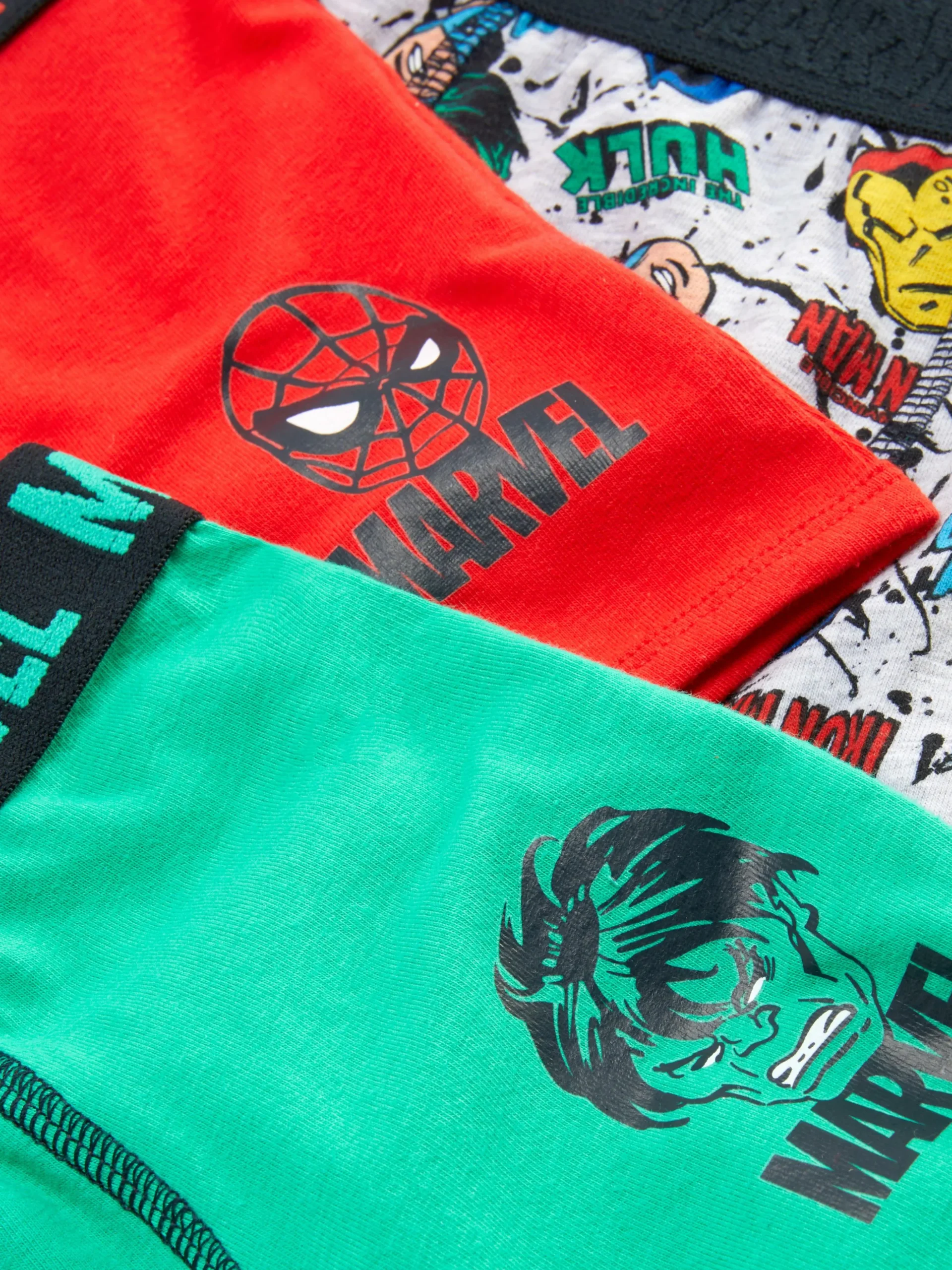 Pack De 3 Calzoncillos De Los Vengadores De Marvel