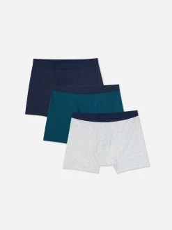 Pack De 3 Calzoncillos En Mezcla De Algodón