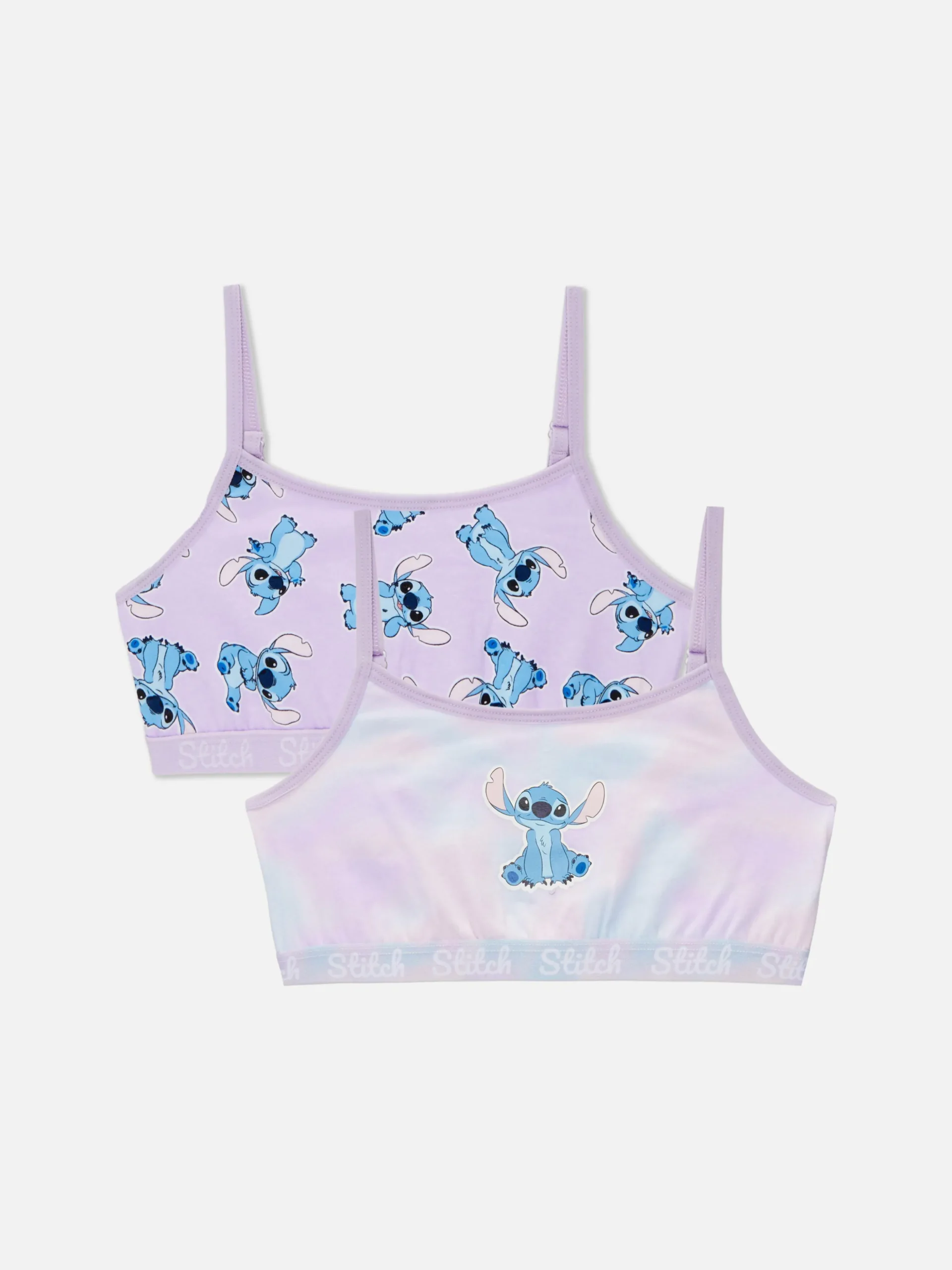 Pack De 2 Camisetas Cortas De Tirantes De Stitch