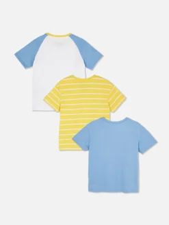 Pack De 3 Camisetas De Manga Corta Surtidas