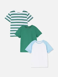 Pack De 3 Camisetas De Manga Corta
