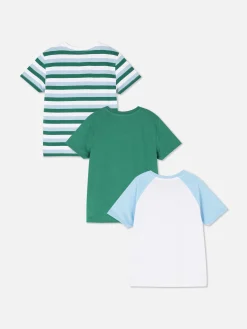 Pack De 3 Camisetas De Manga Corta
