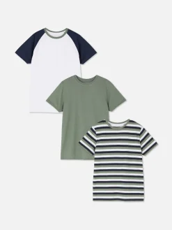 Pack De 3 Camisetas De Manga Corta
