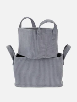 Pack De 2 Cestas De Almacenamiento Anidadas