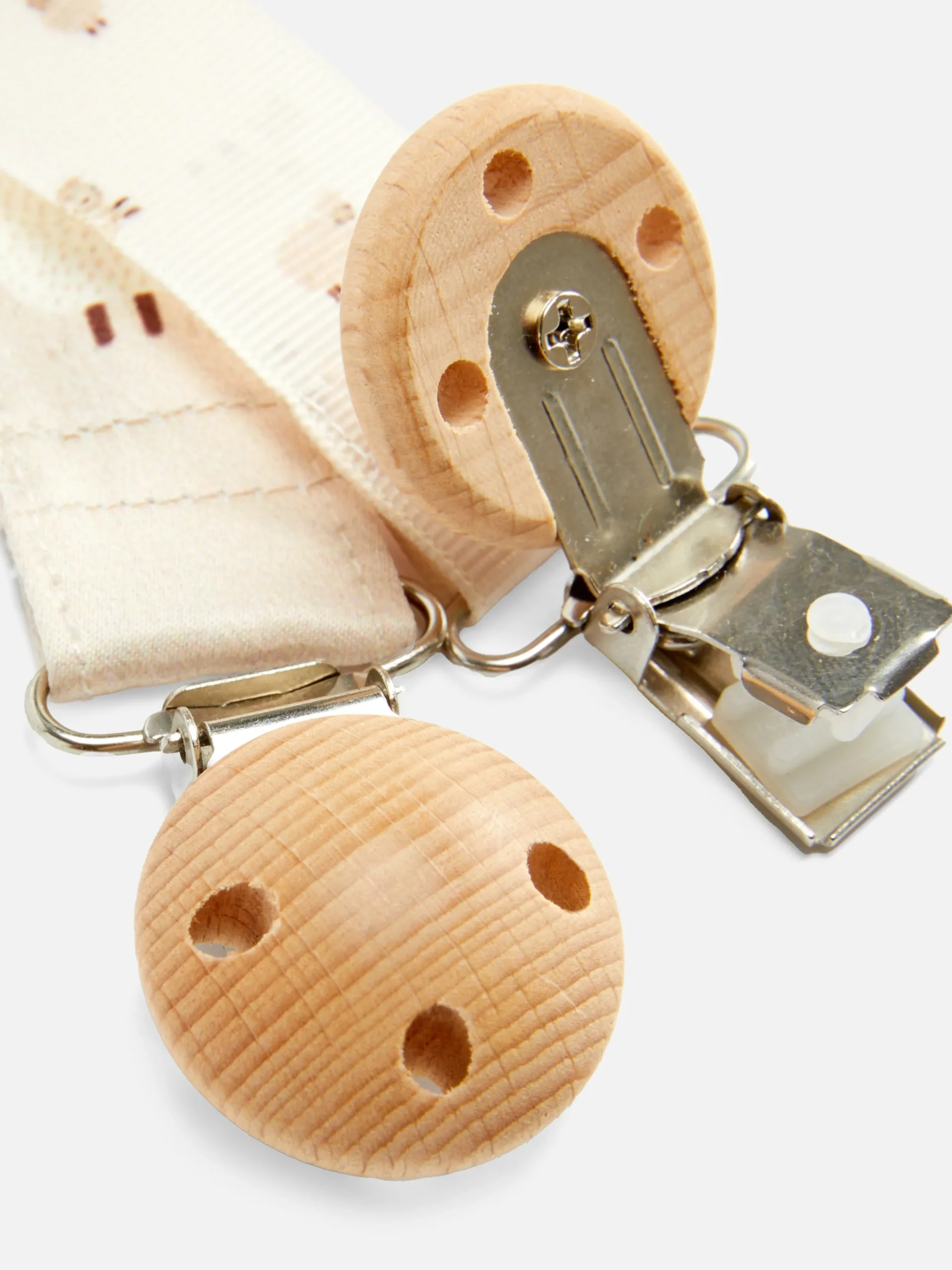 Pack De 2 Clips Para Chupete Con Ovejas