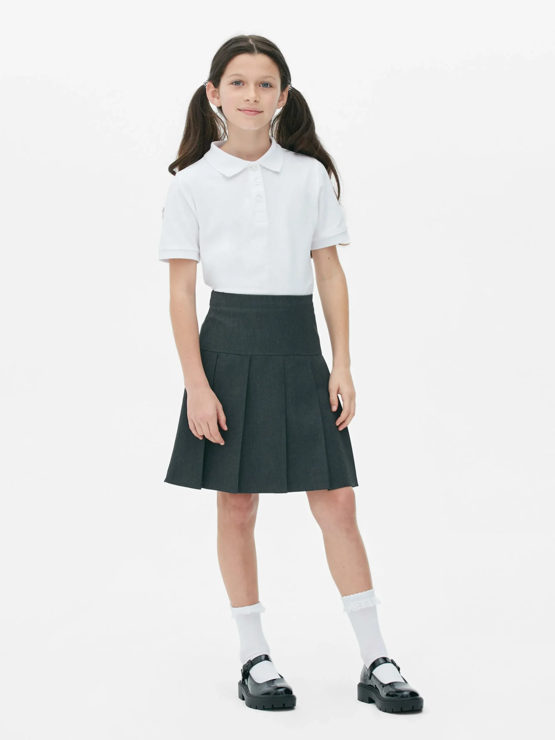 Pack De 2 Faldas Plisadas Escolares Para Niña Mayor