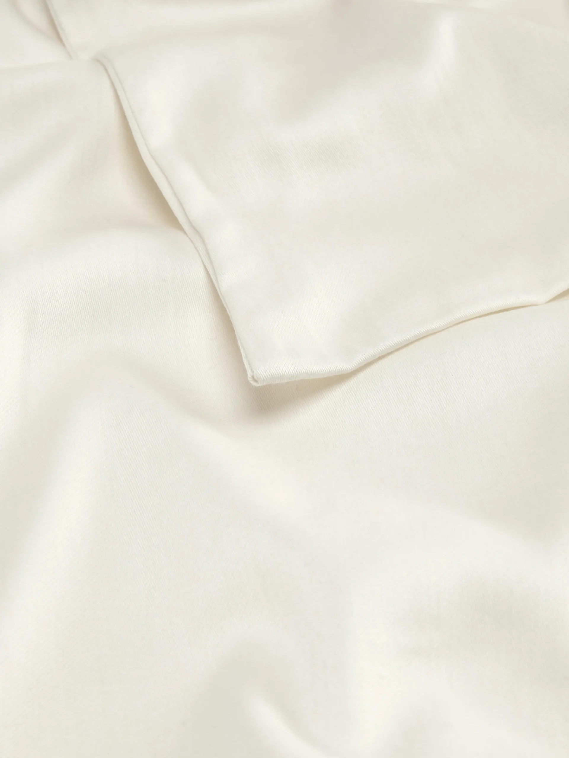 Pack De 2 Fundas De Almohada De Satén Blanco