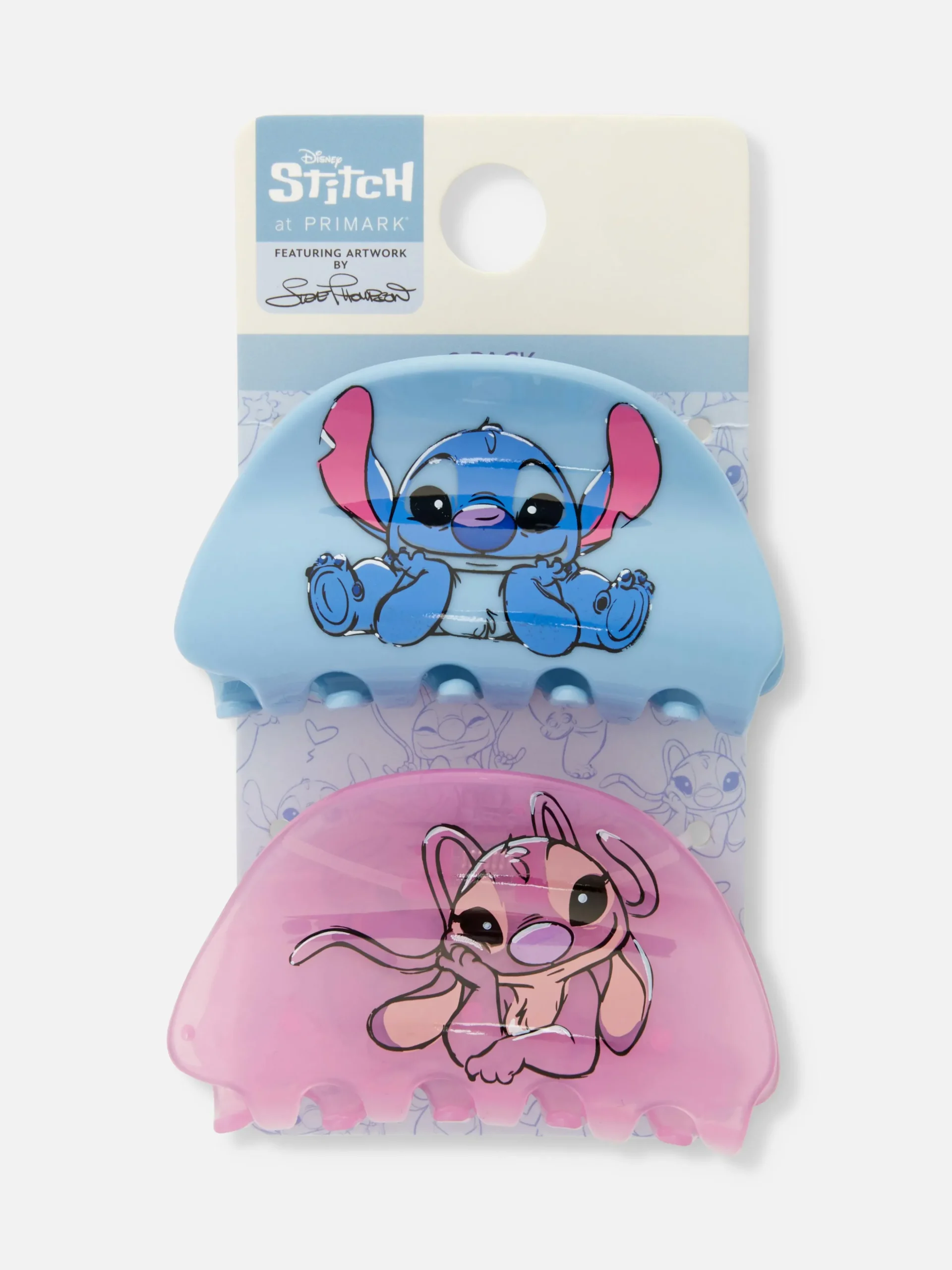 Pack De 2 Horquillas De Stitch De Disney