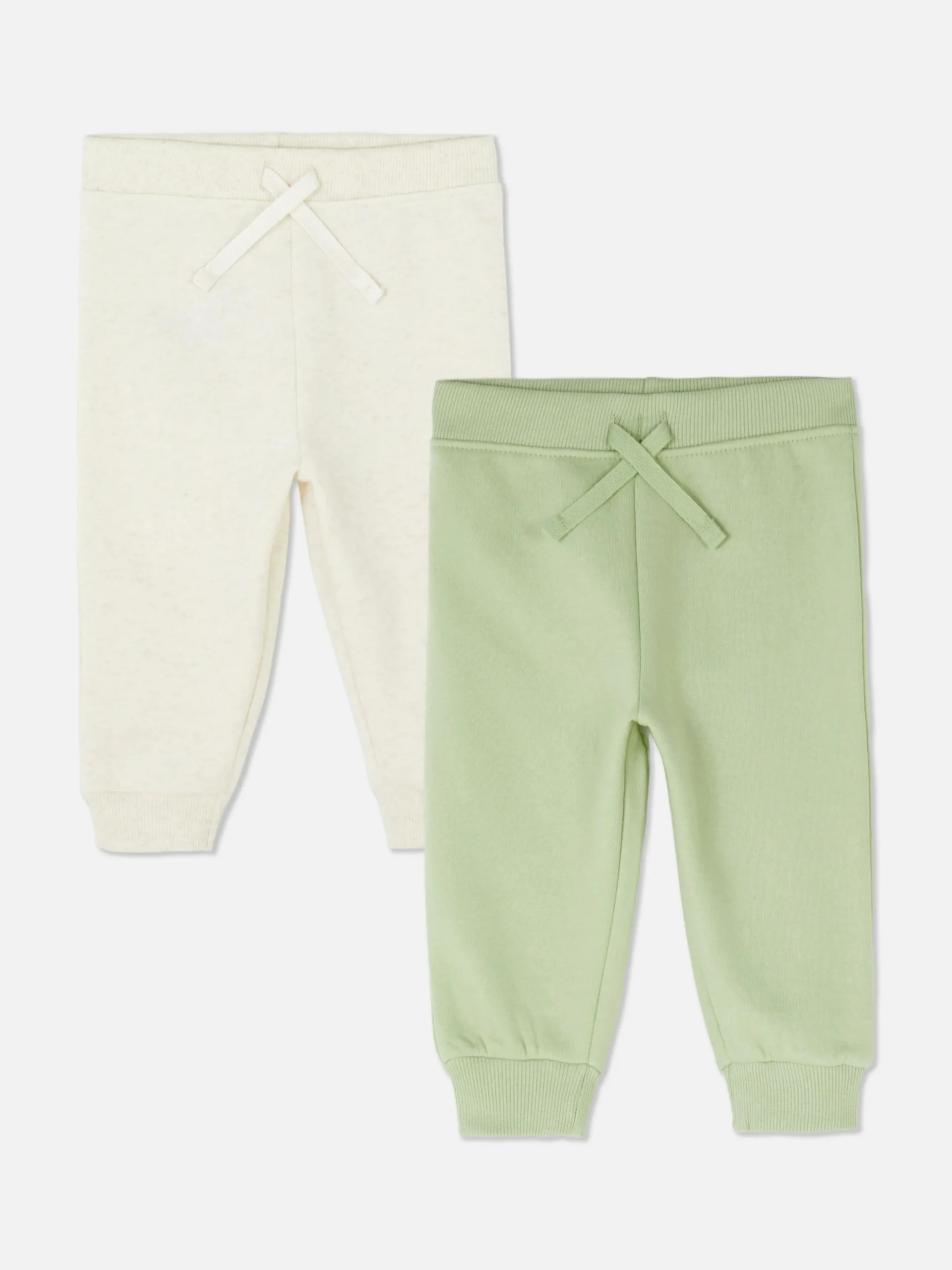 Pack De 2 Joggers Con Bajos Ajustados