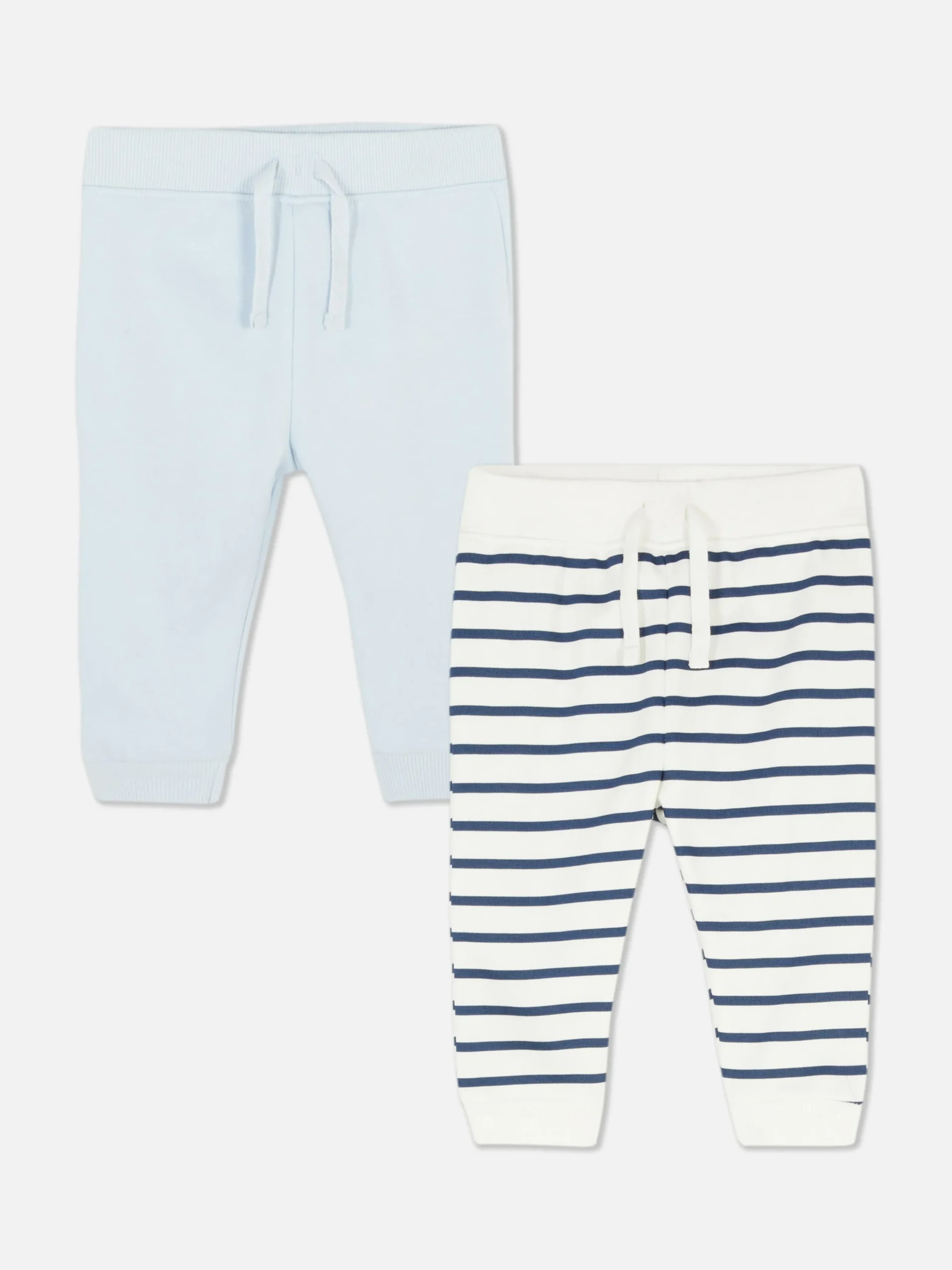 Pack De 2 Joggers Con Bajos Ajustados