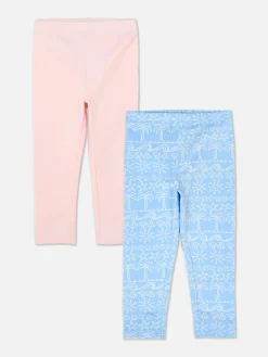 Pack De 2 Leggings De Diseños Surtidos