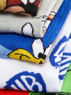 Pack De 5 Pares De Calcetines Altos De Looney Tunes